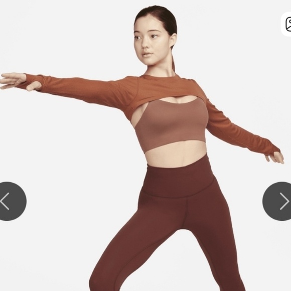 Nike Yoga Shrug in Amber L and XXL NWOT - Picture 3 of 7